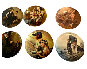 lot 101 image: Norman Rockwell Collector Plates  Knowles Heritage Collection
