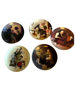 lot 105 image: Norman Rockwell Collector Plates  Knowles Heritage Collection