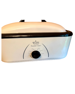 lot 117 image: RIVAL 16 Quart Roaster Oven & Buffet Server Set