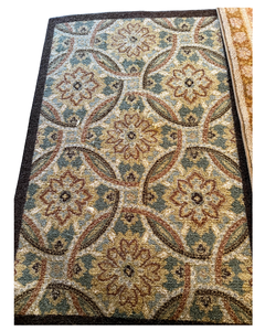 lot 120 image: Scatter Rugs Coordinating Floral & Medallion Patterns