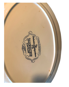 lot 162 image: Declaration of Independence 1776 Blue Transferware Platter