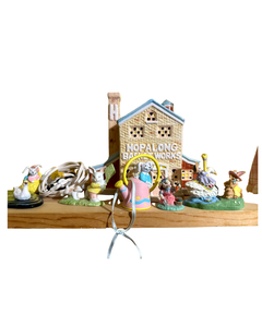 lot 163 image: Rabbit & Co. Hopalong Easter Village Collection