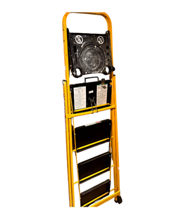lot 168 image: Folding Utility Ladder with Project Tray