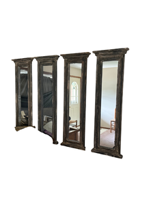 lot 12 image: Set of Four Narrow Wall Mirrors