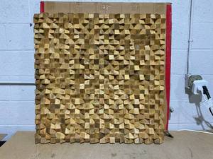 lot 51 image: WD Handicrafts Furniture Wall Panel 30x30