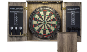 lot 116 image: Accudart MatchPro LED Cabinet Set