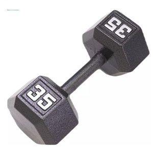 lot 121 image: Fitness Gear Cast Hex Dumbbell 35lb - SINGLE