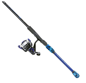 lot 328 image: OKUMA Fin Chaser X Series Combos 2025 FNX-702MH-40BL        1BB        2608, 22010, 18012        FNX-40BL        7 0        MH BLUE