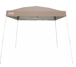 lot 333 image: DSG 10 x 10 Slant Leg Canopy KHAKI USED