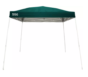 lot 336 image: DSG 10 x 10 Slant Leg Canopy GREEN USED
