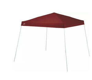 lot 340 image: Quest Q64 10x10 Slant Leg Canopy BURGUNDY