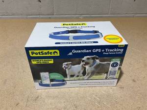 lot 18 image: PetSafe Guardian GPS  Tracking Dog Fence Collar Pet Safe GPS Dog Collar Fence System, with App Waterproof Rechargeable Collar, Tracking for Dogs (Blue, Grey)