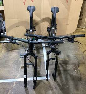 lot 419 image: Set of 2 Nishiki Adult Colorado Mountain Bike  BlackGray L Size Fits 511 - 62 Wheel Size 29