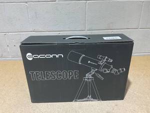 lot 2 image: Telescopes for Adults Astronomy, 80mm Aperture 600mm Refractor Telescope for Kids & Beginners, Compact and Portable Travel Telescopio with Backpack