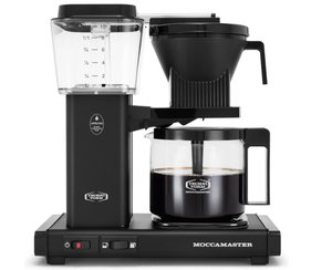 lot 88 image: Moccamaster 53948 KBGV Select 10-Cup Coffee Maker, Matte Black, 40 ounce, 1.25l