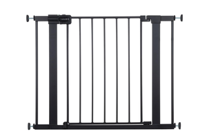 lot 142 image: Safety 1st Easy Install 28 Walk Thru Gate, Fits Between 29 and 38, Black, 1-Pack,(GA105CBLK)