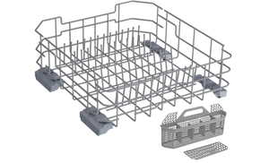 lot 156 image: WD28X26099 Dishwasher Lower Rack Replacement,Compatible with GE Appliance General Electric Part GDF510PSM0SS GDT535PSM0SSR0SS With Dishwasher Silverware Basket And Rack Carrier & Roller Kit