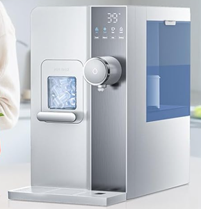 lot 3 image: NEESMOCO Ice Maker Water Filter Dispenser, 3 in1 Countertop Instant Hot & Cold Water -7 Stage Purification with Remineralization 7 Temperature & 5 Dispensing Volume Options Portable No Installation.