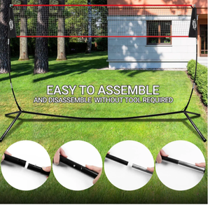lot 368 image: PLAYAPUT 20FT Freestanding Volleyball Net for Indoor or Outdoor