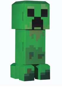 lot 372 image: Minecraft Creeper Mini Fridge 2 Door 8L