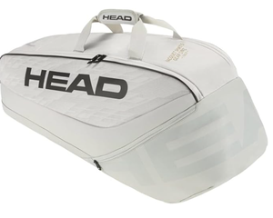 lot 391 image: HEAD Pro X Racquet Bag Unisex Adult Tennis Bag - WhiteBlack, Medium