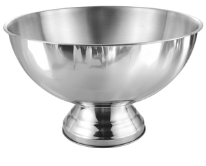 lot 485 image: 12L Premium Large Size Ice Bucket, Stainless Steel Champagne Bucket for Parties with Great Performance and Sleek Design, Silver