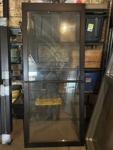 lot 13 image: Commercial Glass door and frame