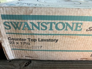 lot 38 image: Swanstone sink