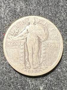 lot 71 image: 1926 US STANDING LIBERTY QUARTER