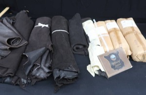 lot 23 image: LEATHER HUGE LOT