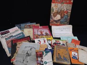 lot 37 image: ANTIQUE AND VINTAGE MAGAZINES AND MORE.