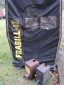 lot 46 image: FRABILL FISH HOUSE  2 STOVES