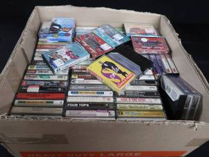 lot 59 image: VINTAGE CASSETTES
