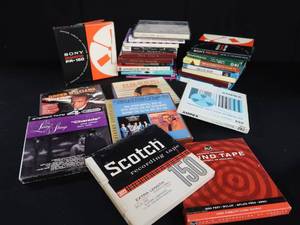 lot 55 image: VINTAGE REEL TO REEL TAPES