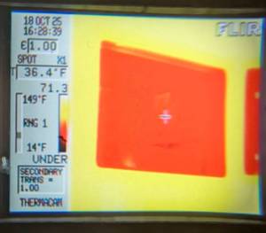 lot 24SK image: Inframetrics PM 280 (589081) Thermal Imaging Camera.