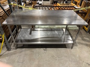 lot 6SB image: Metal Table #6 (589102)