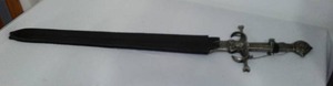 lot 855 image: Sword and Sheath. 24 in. Blade