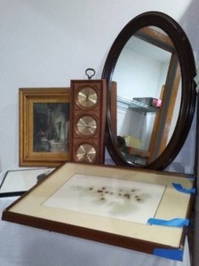 lot 861 image: Springfield Weather Station, Wall Dcor and More.