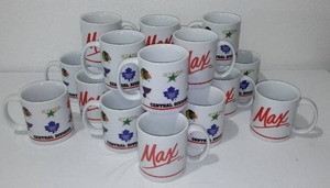 lot 866 image: NHL Coffee Cups (18) 19931996 Central Division (NHL)