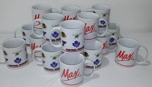 lot 867 image: NHL Coffee Cups (18) 19931996 Central Division (NHL)