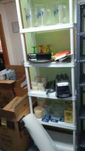 lot 890 image: Commercial KitchenBar Items. Miller Beer Pitchers, Corona Displayettes,