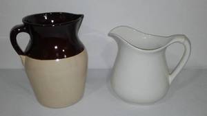 lot 935 image: Stoneware Pitchers (2)