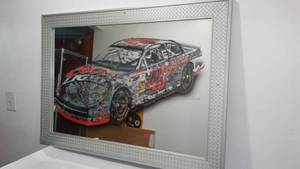 lot 640 image: Coors Lite Racing Reflective Picture.