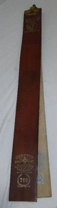 lot 669 image: Red Imp Straight Razor Strop. 700 And 228