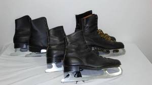 lot 670 image: Mens Vintage Ice Skates (3)