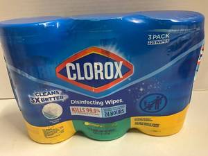 lot 106 image: Clorox Disinfecting Wipes