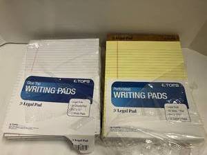 lot 116 image: Tops Writing Pads