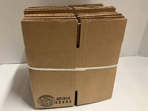 4 x 4 x 4 Small Shipping Boxes