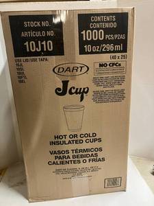 lot 133 image: 10oz Foam Cups
