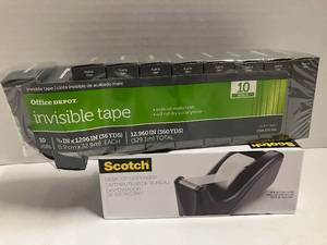 lot 88 image: Invisible Tape and Dispenser